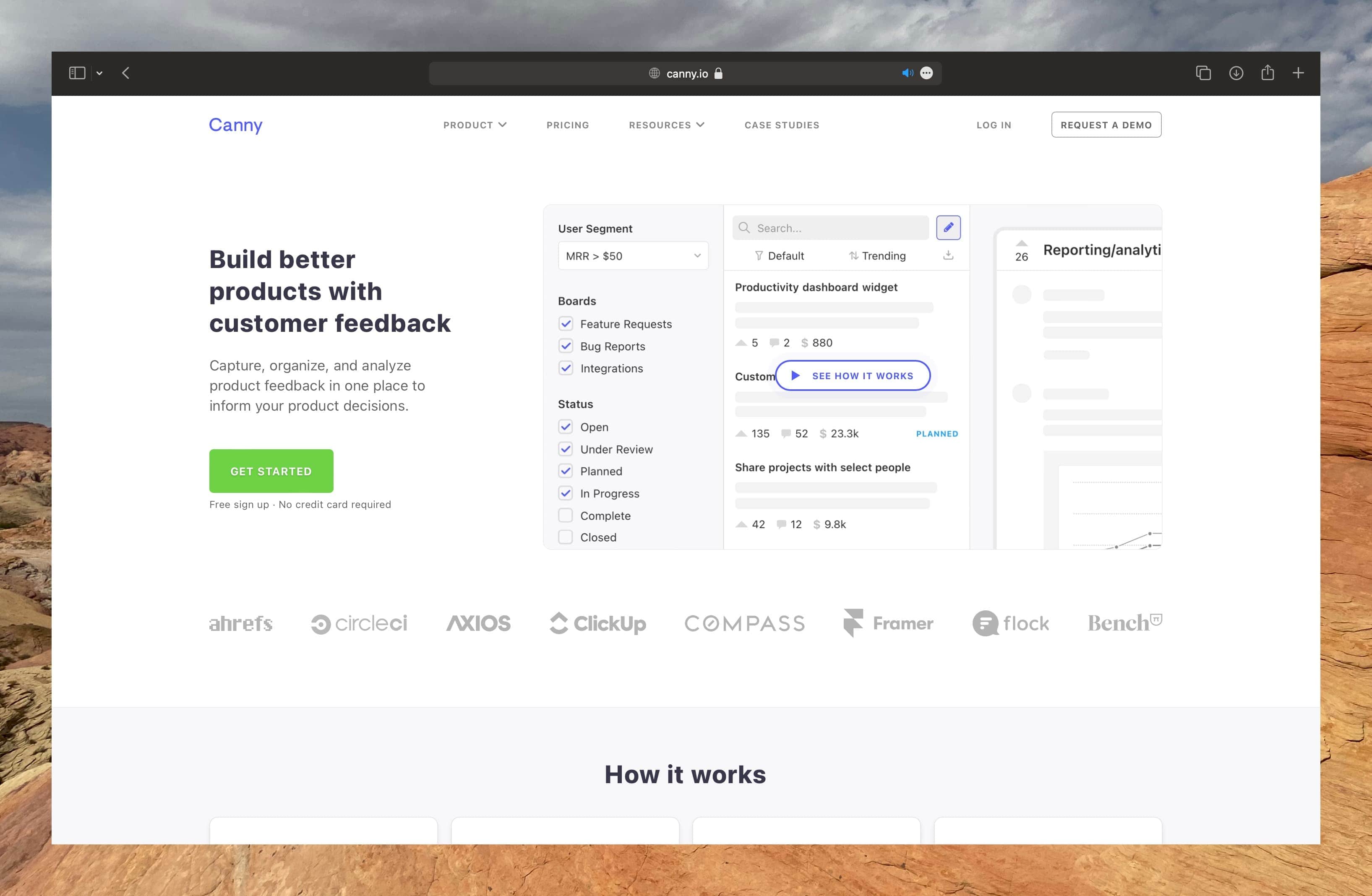 UserVoice for customer feedback
