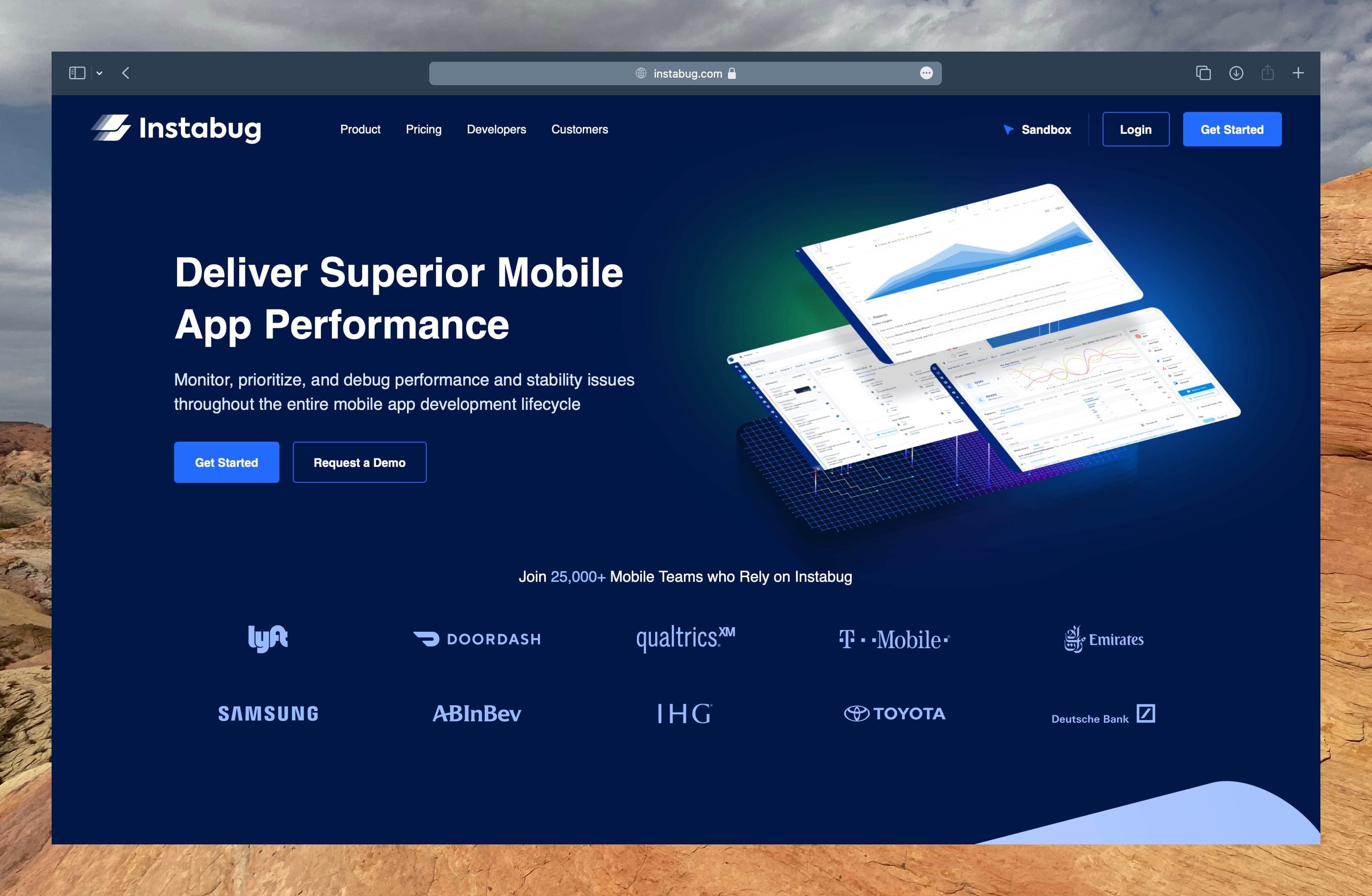 Instabug for customer feedback