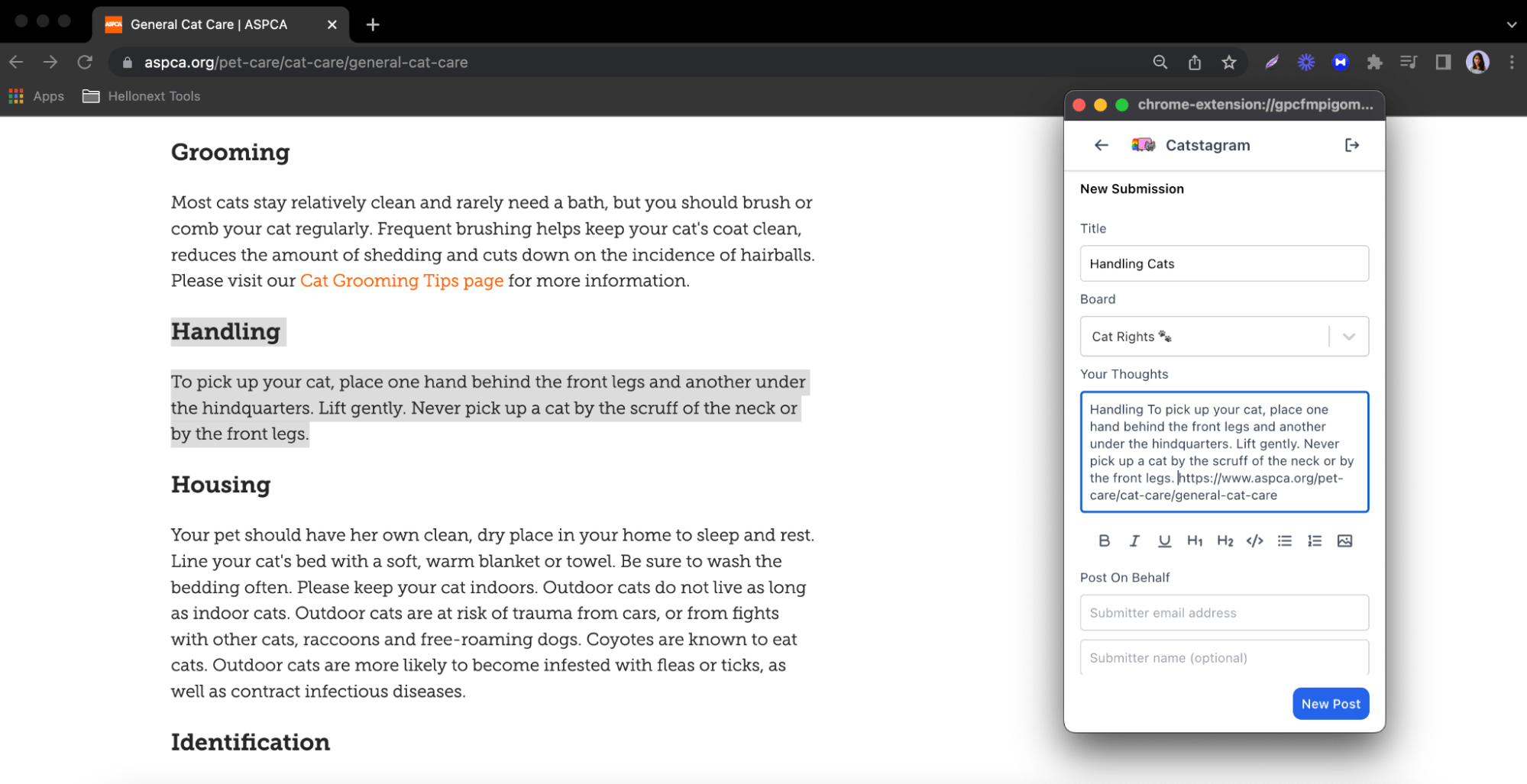 Hellonext for product management