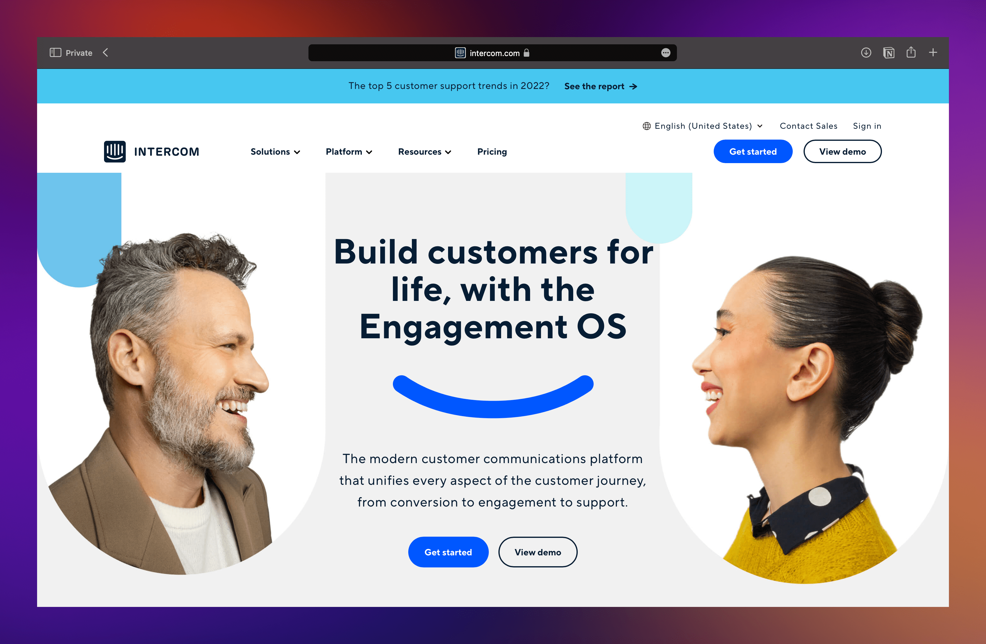 Intercom for product management