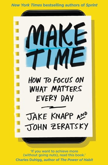 Make Time book for PMs