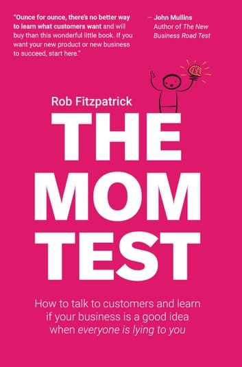 The Mom Test book for PMs
